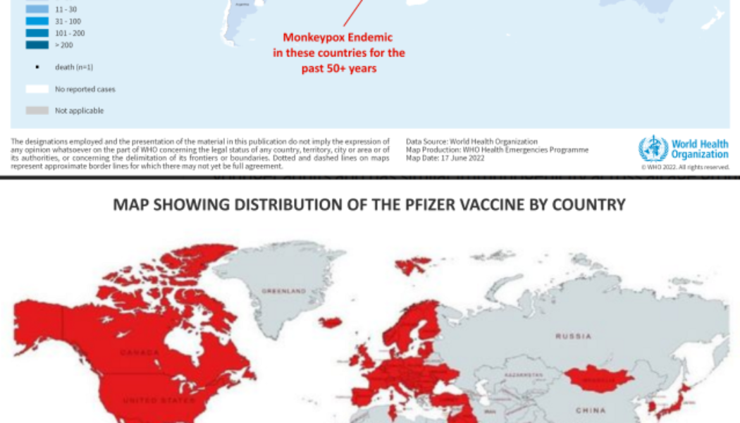 „Affenpocken“ sind nur in Ländern im Umlauf, in denen die Bevölkerung den Pfizer-Impfstoff erhalten hat und dazu verwendet wird, einen technokratischen Great Reset voranzutreiben