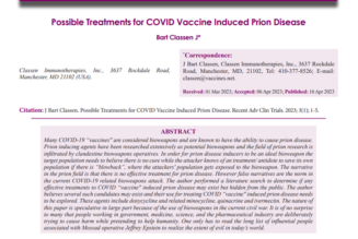 Mögliche Behandlung der durch eine COVID-Impfung verursachten Prionenerkrankung