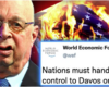Klaus Schwab begrüßt die Ankunft der „Neuen Weltordnung“, während das WEF die Kontrolle über Nationen übernimmt